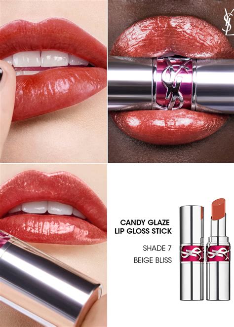 ysl candy lip|ysl lip gloss stick.